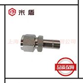 2卡套 4焊接管接头 直通卡套焊接接头 316L不锈钢焊接管接头