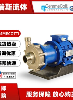 现货GEMMECOTTI磁力泵HTT5000 PP电厂卸酸卸碱HTT5000 PVDF离心泵