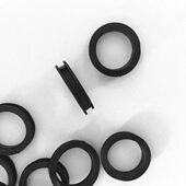 电动好晾衣架橡皮圈太太晾杆孔保护套塑料圈皮套衣杆套环圈橡胶圈