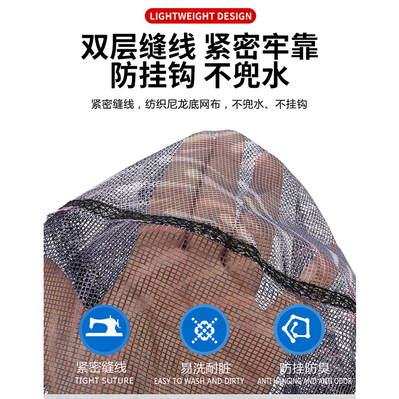 铝合金钓鱼抄网头捞鱼渔鱼抄网z网兜鱼网网抄捞防挂细眼超操网头