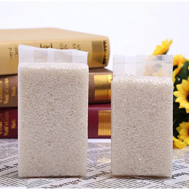 加厚透明尼龙米砖真空袋五谷杂粮猫砂花生碎包装袋模具塑料礼品袋