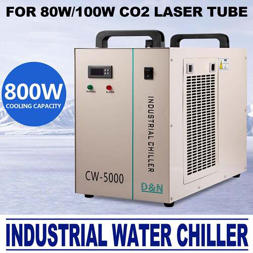 新款CW5000冷水机激光雕刻机配件制冷机工业级效节能散热冷却机