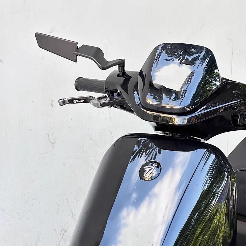 定风翼后视镜小牛UQI+/NXT/F400T电动车本田九号刀锋款反光镜通用