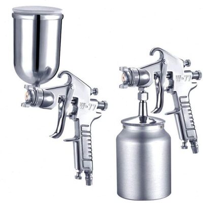 Pneumatic Paint Sprayer 2.0/2.5/3.0mm Nozzle Gravity Feed Ai