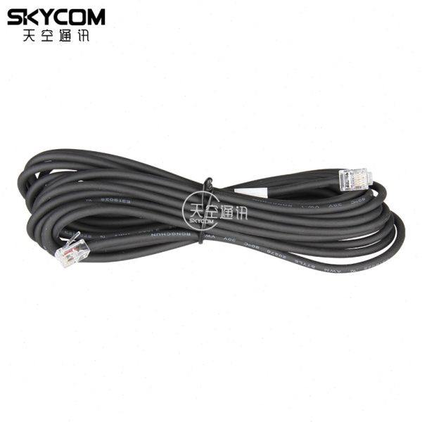 自制6芯面板分离线 手咪延长线圆线 适用IC-2720H FT-7900R 8800R