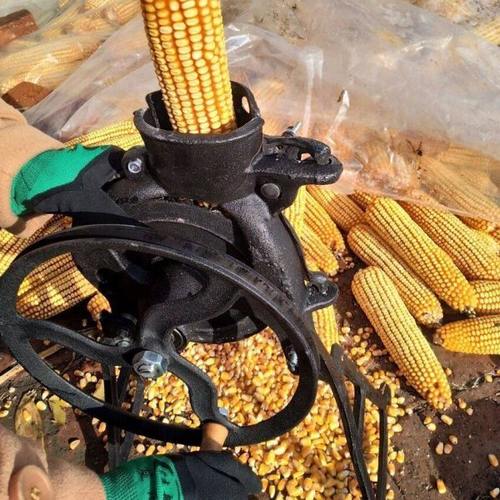 家用手摇玉米脱粒机手动小型剥玉米器手工电动两用玉米脱粒机