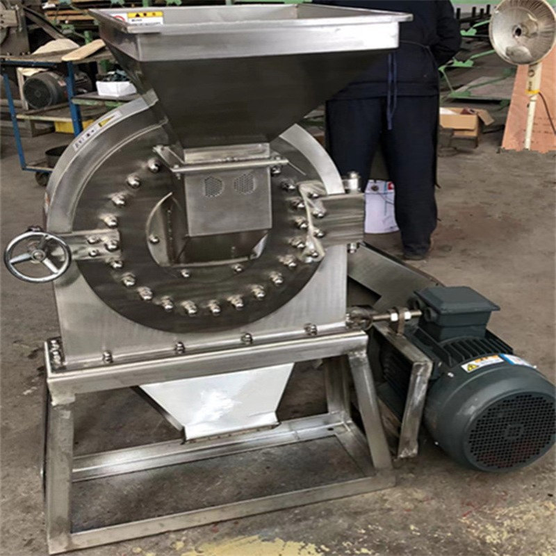 多哥9FC450型齿盘粉碎机 木薯干磨粉机 玉米大米碾米磨面机出口