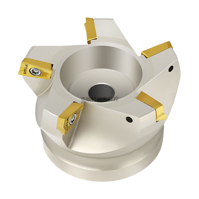 75度废角刀盘 横装数控面铣刀盘 平面铣刀盘RAP/KAP400R63 80副角