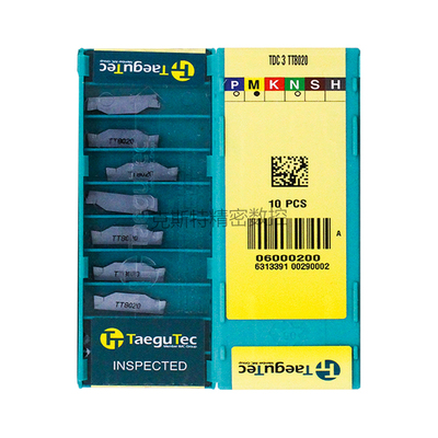 韩国特固克 Taegutec数控刀片 TDC3 TT8020 切槽刀片