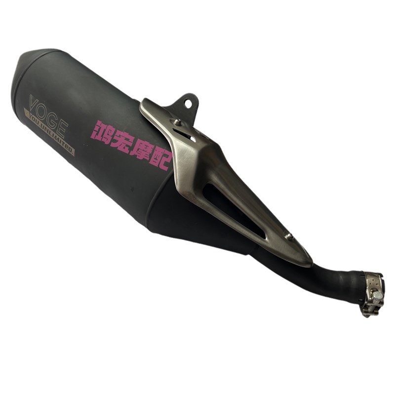 LX500-R消声器排气管无极525R消音器烟油箱油管