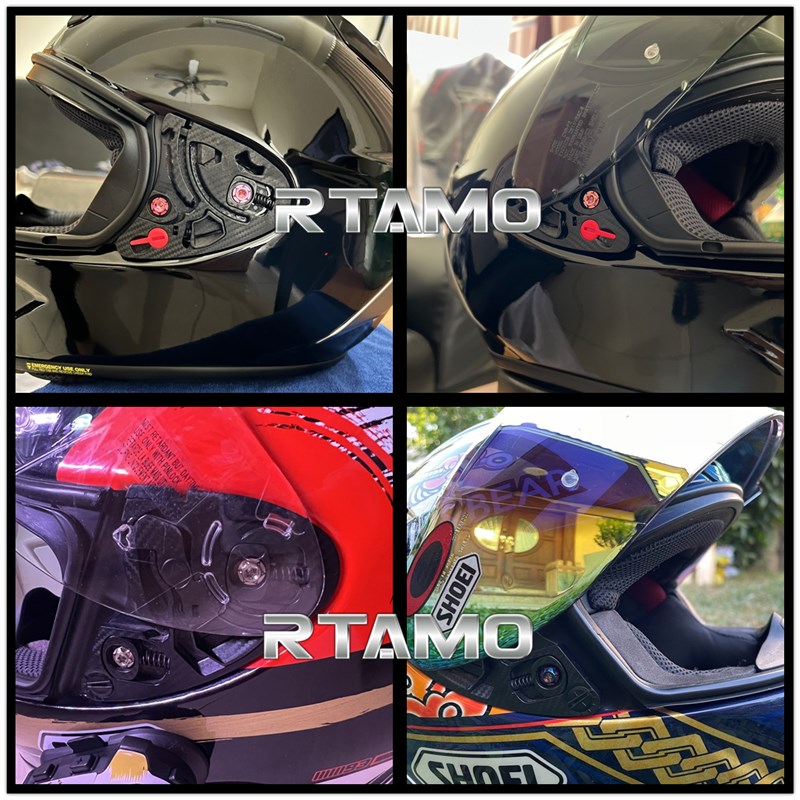 瑞莫 钛合金头盔螺丝AGV K3K4GPRR/ARAI RX7NEO/Z7 Z8 X14送扳手