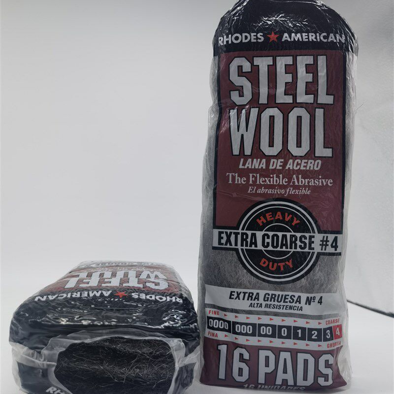 美国Homax RHODES #4钢丝绒STEEL WOOL 16片一包钢丝棉