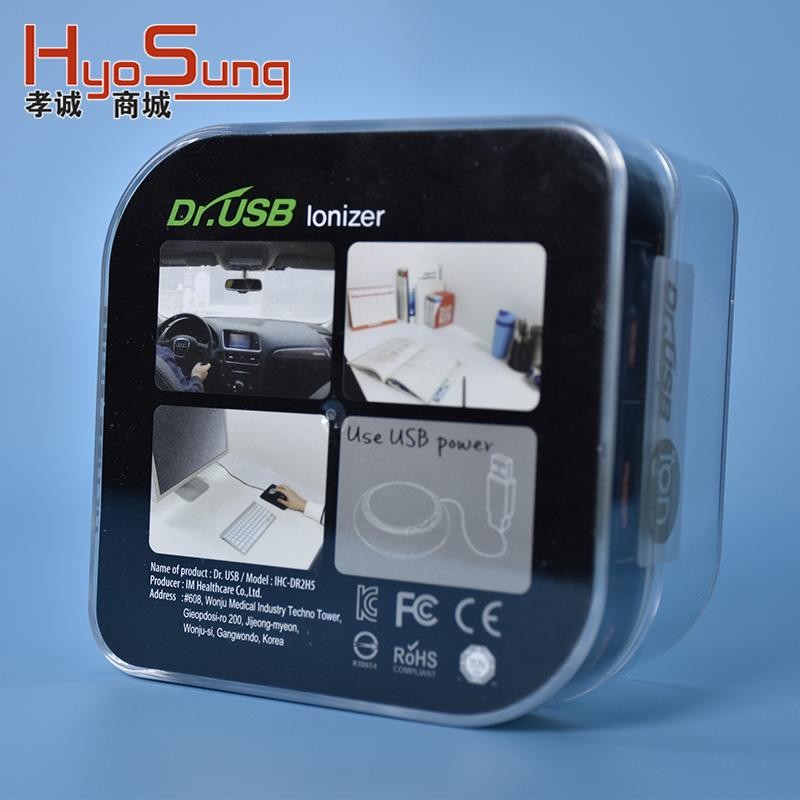 进口DR.USB等离子空气净化z器车载家用儿童卧室除甲醛除烟雾霾