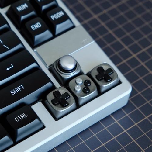 游戏手柄个性键帽原创键帽机械键盘键帽火箭锤立体树脂可爱键帽