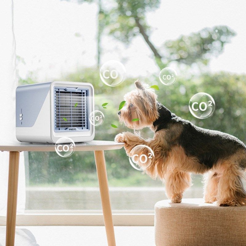 迷你冷风机家用宿舍办公空调扇便捷式小型桌面冷水机 USB风扇跨境,居家日用,迷你风扇,淘宝优惠券,粉丝福利购,淘宝优惠卷