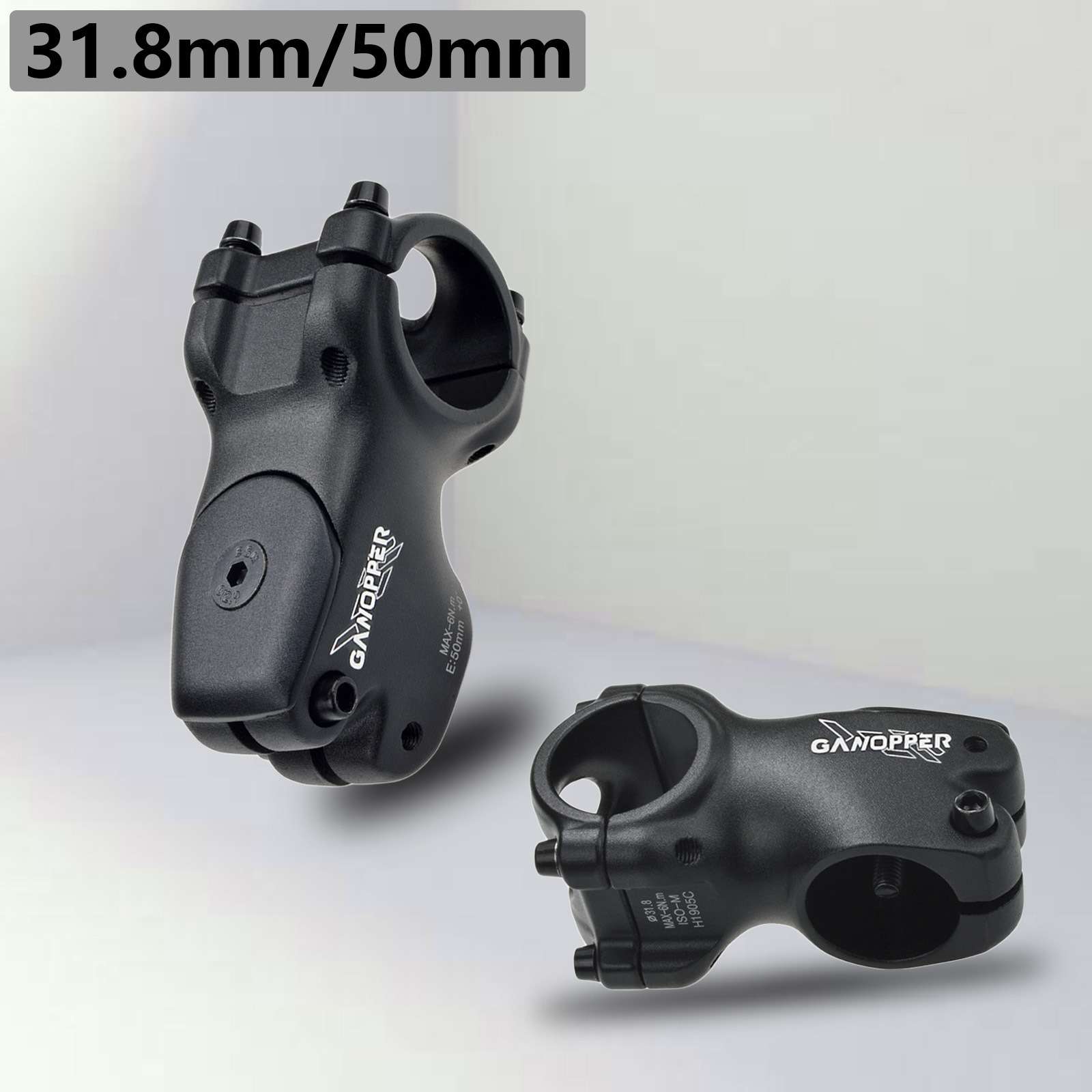 自行车速降把立 山地车31.8mm带碗组盖把立管 铝合金镂空龙头管