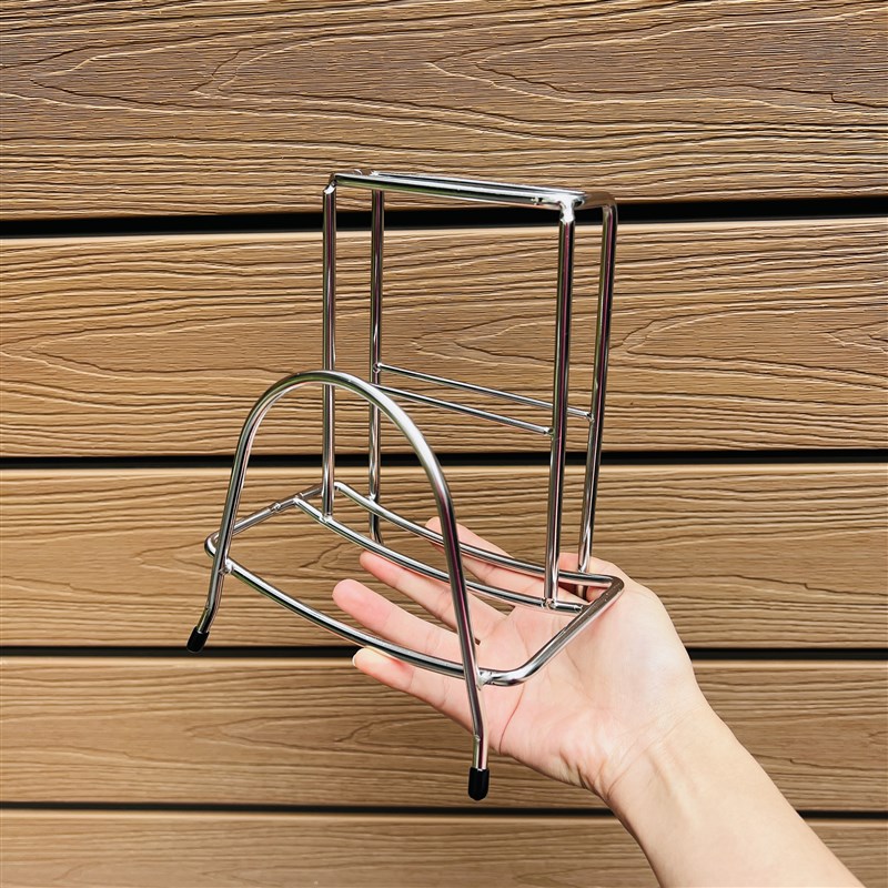 304不锈钢菜板架砧板架案板收纳厨房置物架用品放锅盖的架子刀架