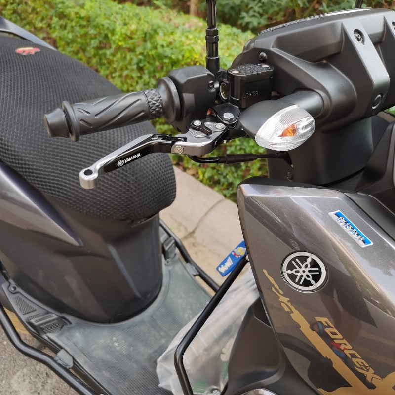 适用雅马哈YZF-R1 R3 R6 R25 R15 R125 改装牛角配件Y离合刹车手