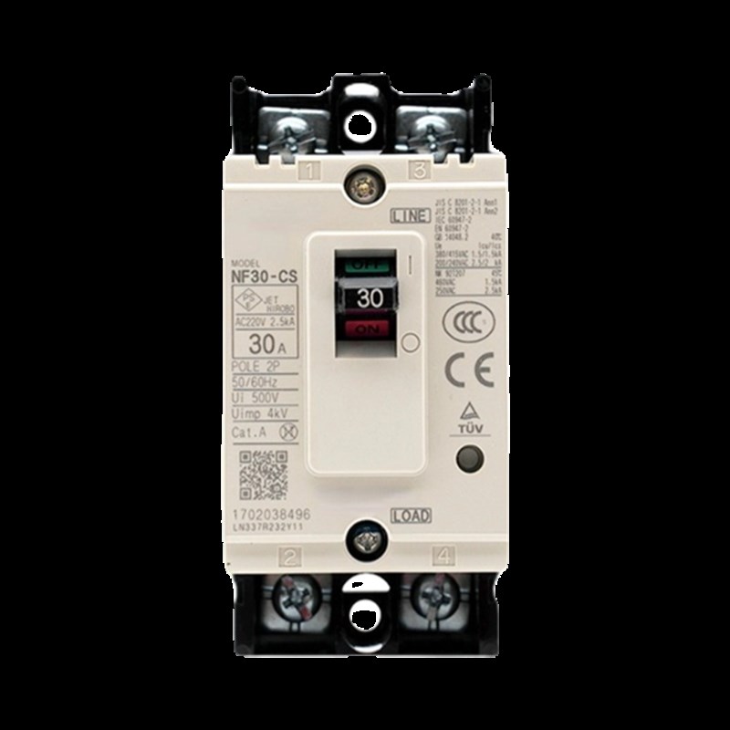 低压塑壳断路器NF30-CS 3P 5A/10A/15A/20A/25A/30A 2P 空气开关
