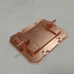 摩擦焊接加工 铜型材穿Fin芯片散热器 大功率GPU散热器