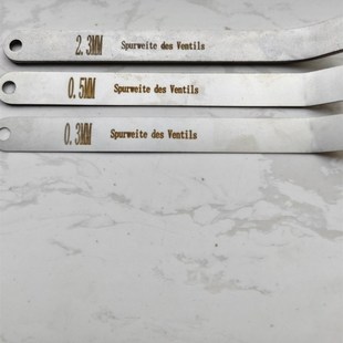 塞尺弯头不锈钢塞尺特惠 2.2 奥威11升13升塞尺锡柴塞尺3.1 0.3