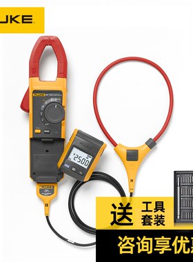 FLUKE福禄克交直流钳形表F317 F319 F374FC F376FC万用电流表F381