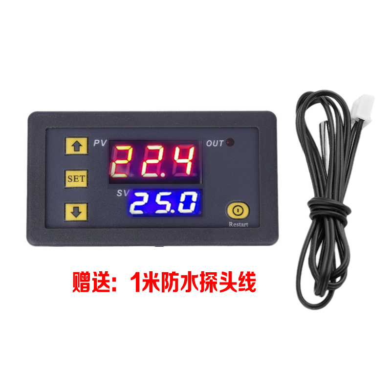 W3230高精度温度控制器 数显温控器模块 控温开关微型温控板
