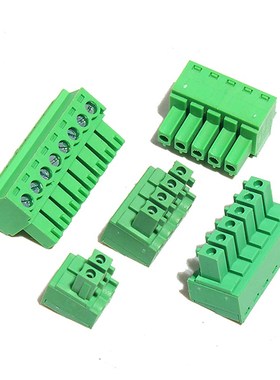步进/伺服电机驱动器2P4P5P6P8P绿色接线端子3.18/5.18间距插头