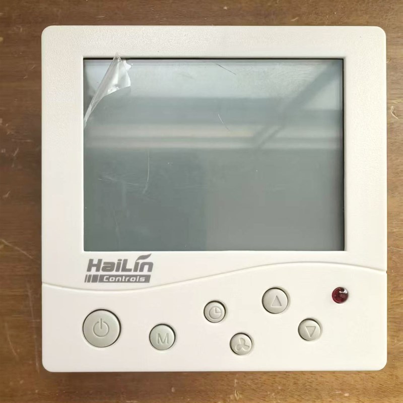 中央空调温控器HL8001DB2-L-MD带485通讯功能联网24V面板开关