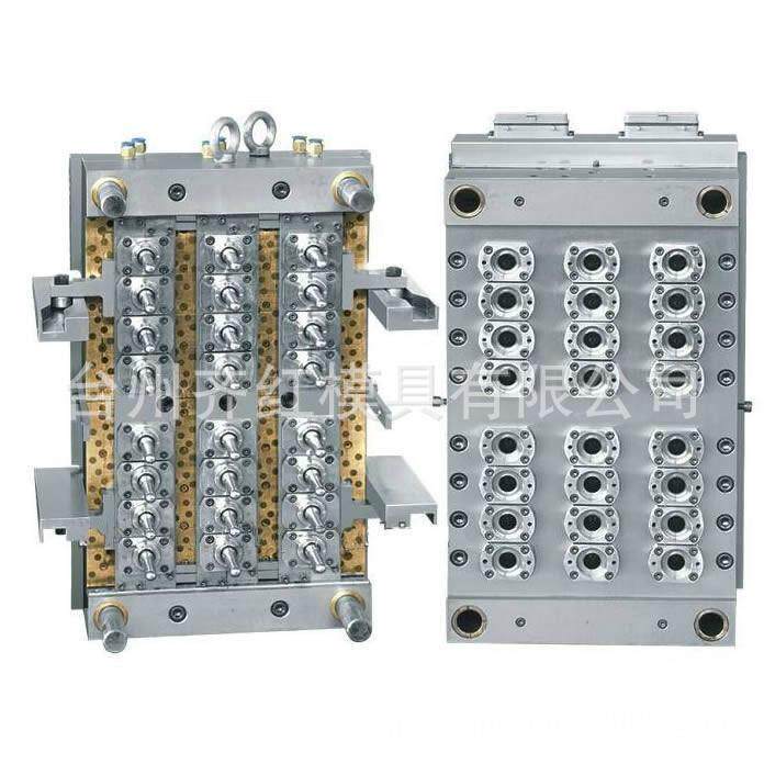一出16腔24腔32腔PET气封瓶胚模具 精密瓶胚模具 台州齐红模具工