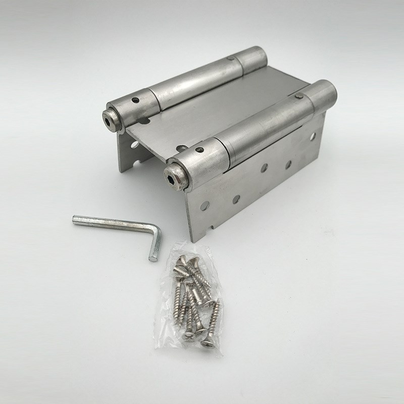 不锈钢4寸5寸6寸弹簧合页 单向双向内外开缓冲合页单开双开门合页