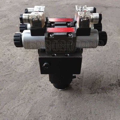 新源远山65/775/C80859轮式挖机配件 电控抓木夹木器电磁阀总成