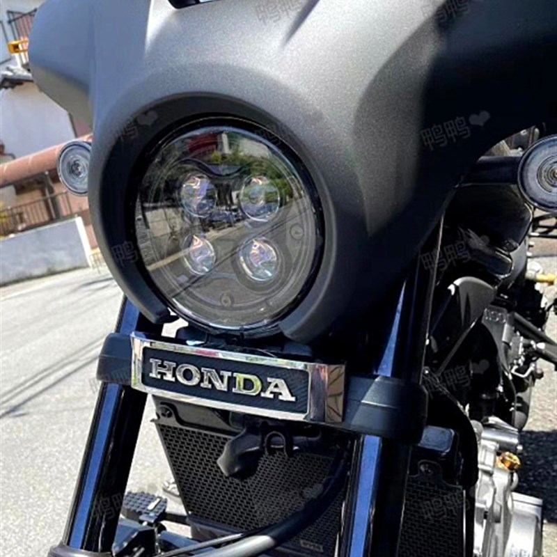 适用本田CM300/500前叉标志 苍云300/500前叉标牌 CM1000车标车牌