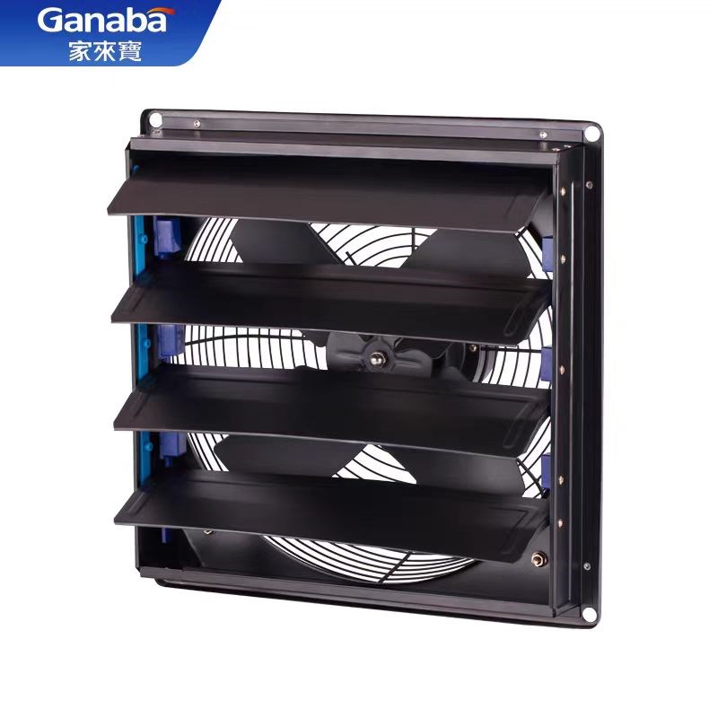 厨房抽风机家用排油烟风扇APB35D/FAD40/30D百叶窗强力工业排气扇