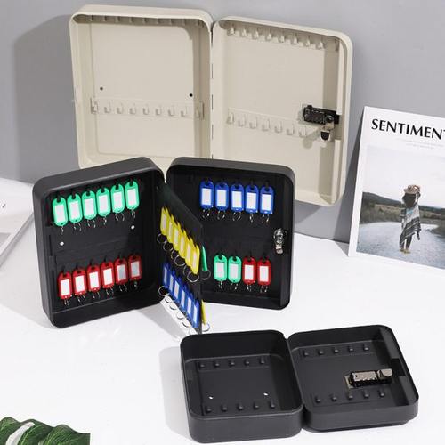 家用密码钥匙箱壁挂式钥匙管理箱房产中介物业汽车钥匙柜挂墙