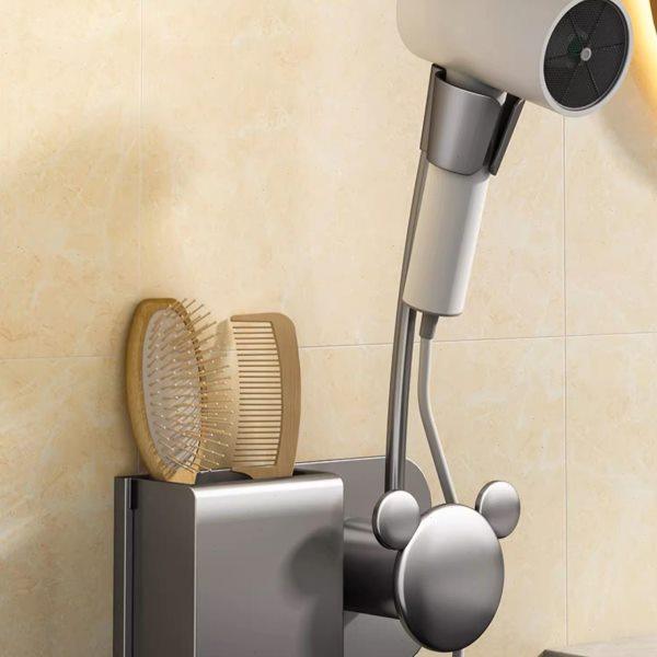 卫生间懒人吹风机支架免手持解放双手壁挂式风筒置物架电吹风挂架,家庭/个人清洁工具,吹风机置物架,淘宝优惠券,粉丝福利购,淘宝优惠卷