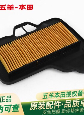 五羊本田凯影小火箭WH12513A1717A17B17C原厂空气滤芯滤清器