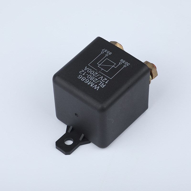WM686汽车启动预热继电器200A120A100A12V24VDC跨境电商RELAY