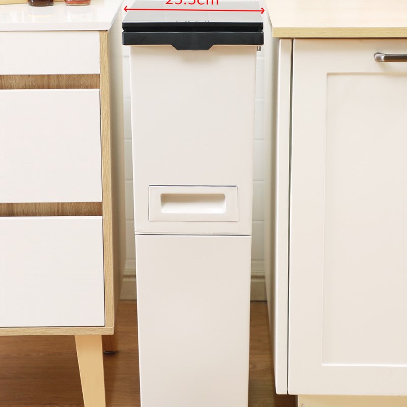 双层垃圾分类垃圾桶家用厨房大容量干湿分离日式按压脚踏新品