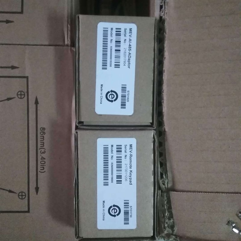 艾默生尼得科变频器MEV系列操作面板MEV-Remote Keypad