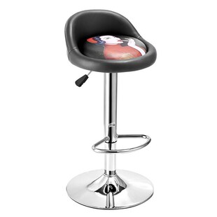 高80cm酒吧椅吧台升降旋转靠背椅子家用高脚凳吧台美甲圆凳子