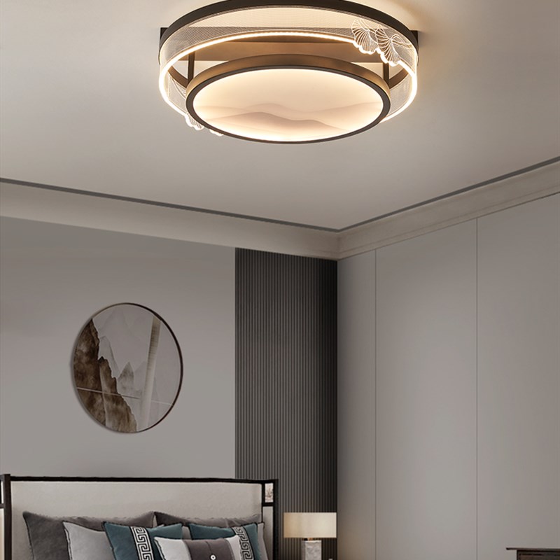 【玄烛】新中式吸顶灯客厅灯新款长方形中国风卧室灯餐厅灯具套餐