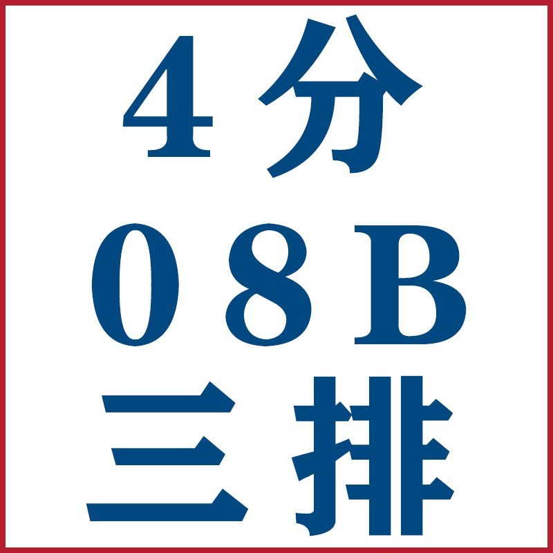 工业传动链条 3分06B 4分08B 5分10A 6分12A 1寸16A单排双排