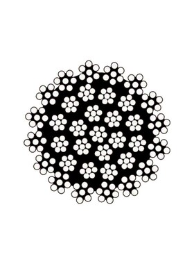 矿用钢丝绳6X19S 6X25F 6X26WS 6X29F 6X31WS 6X36WS 6VX34 6VX37