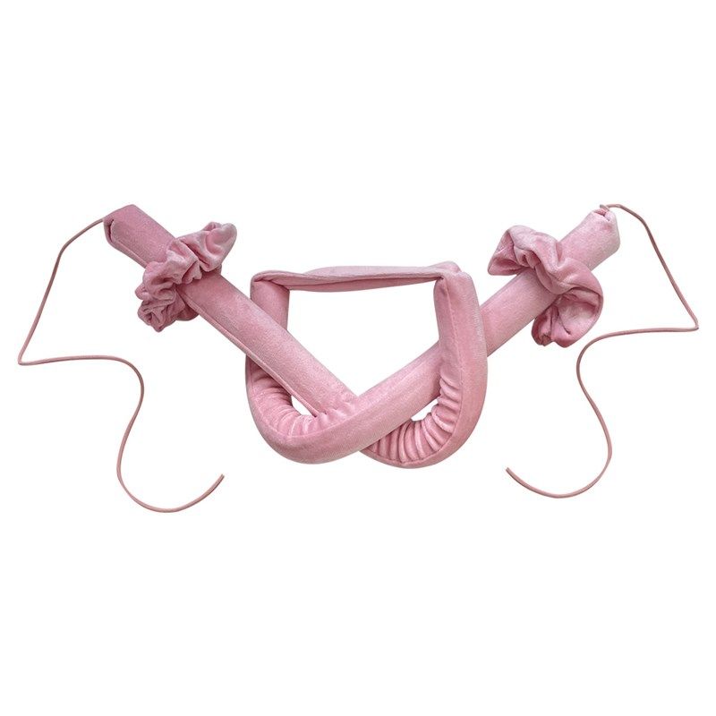 跨境热销懒人睡眠无热卷发棒波浪美发造型卷发器带尾绳运动盘发器,家庭/个人清洁工具,卷发球,淘宝优惠券,粉丝福利购,淘宝优惠卷