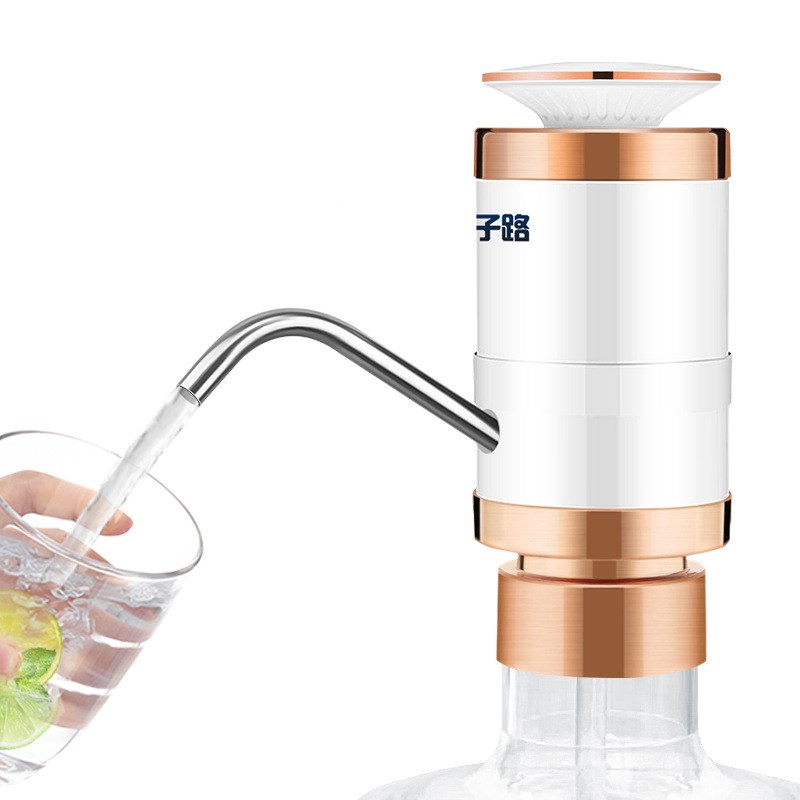 子路桶装水电动抽水器B1双泵长续航