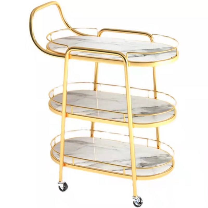 多功能餐车铁艺小推车可移动饭店酒店手推车商用餐厅送餐车茶水车