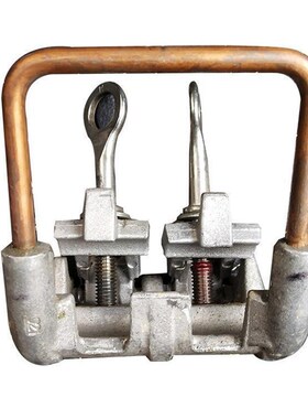 AHLS397022E铝合金马蹄线夹电力金具马镫线夹带电作业铝绞线线夹