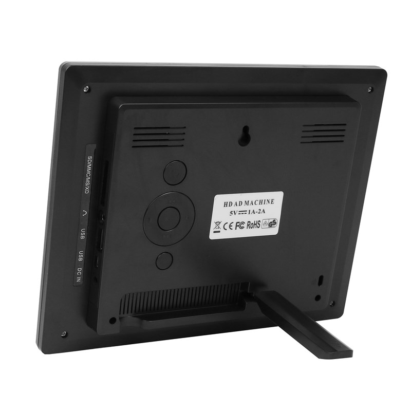 工厂直供8寸桌面式数码相框 高清电子相册视频广告机可加人体感应