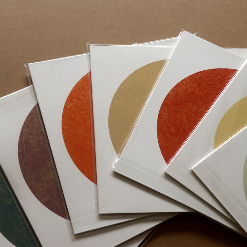 蜡染宣纸卡纸加厚国画纸软卡扇面镜片纸空白鎏金彩色洒金手工宣卡
